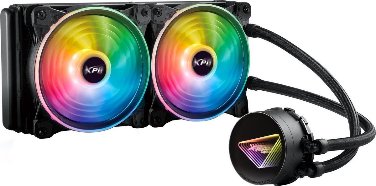 Система жидкостного охлаждения для процессора ADATA XPG Levante X 240 (черный) - фото