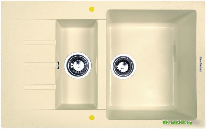 Кухонная мойка Zigmund & Shtain Rechteck 775.2 (молодое шампанское) - фото