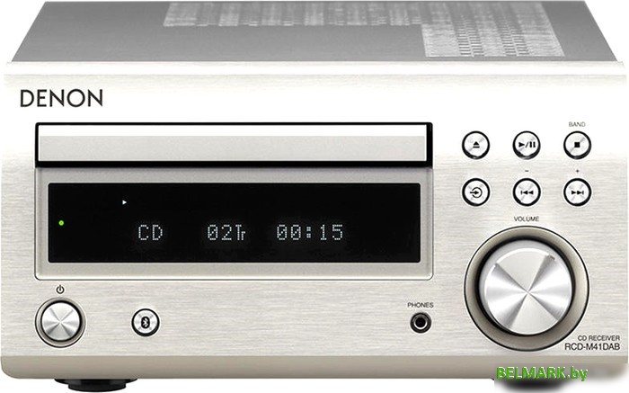 CD-проигрыватель Denon RCD-M41 DAB+ (серебристый) - фото