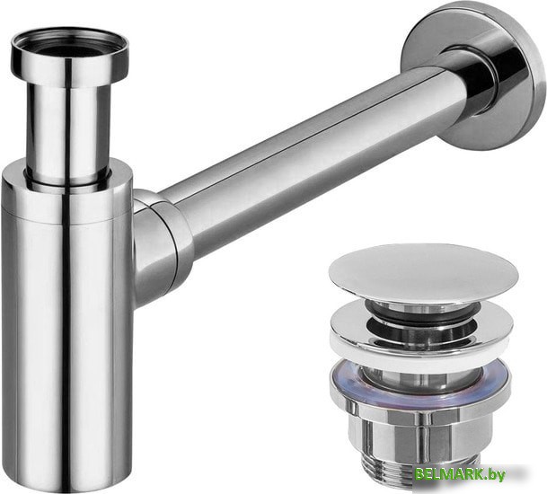 Сифон Rea Klik-Klak A5693 (хром) - фото