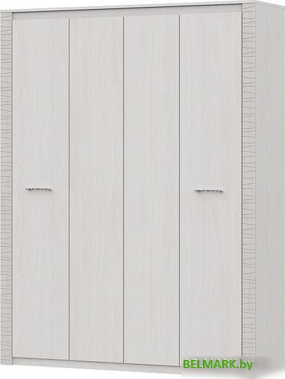 Шкаф распашной ПХМ Гамма 20 универсальный 4-cтворчатый (ясень анкор светлый/сандал светлый) - фото2
