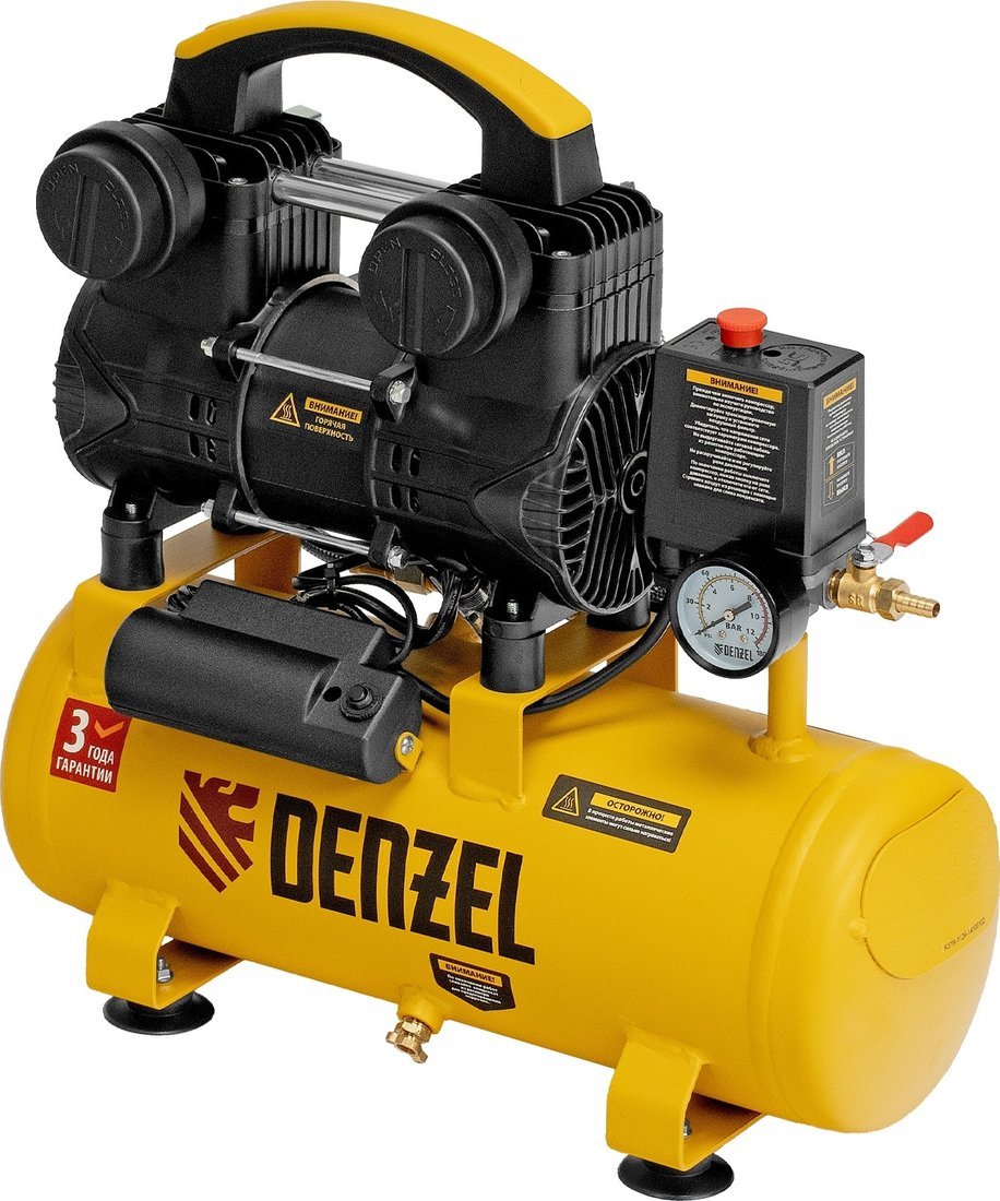 Компрессор Denzel DLP-950/10 - фото2