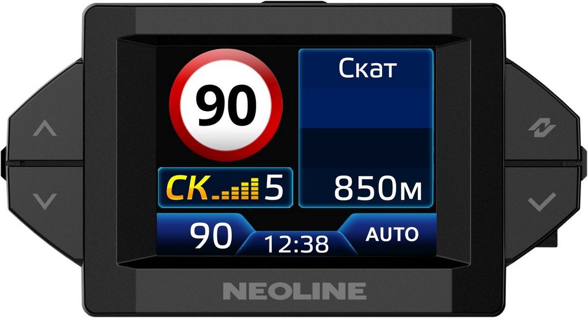 Видеорегистратор-радар детектор-GPS информатор (3в1) Neoline X-Cop CitySmart - фото2