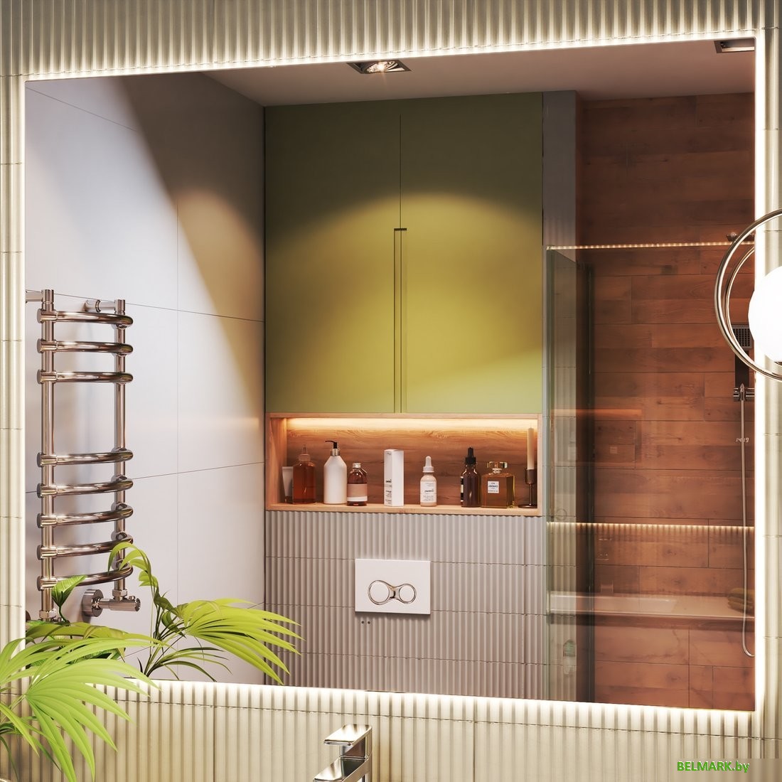 Vigo Зеркало Quadro Comfort 1200 - фото