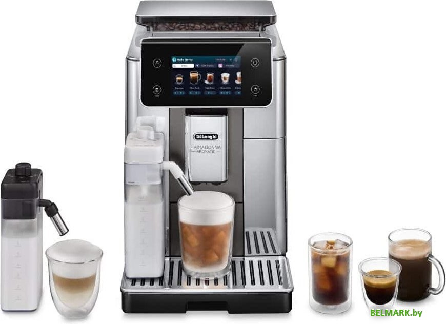 Кофемашина DeLonghi PrimaDonna Aromatic ECAM630.75.TSM - фото