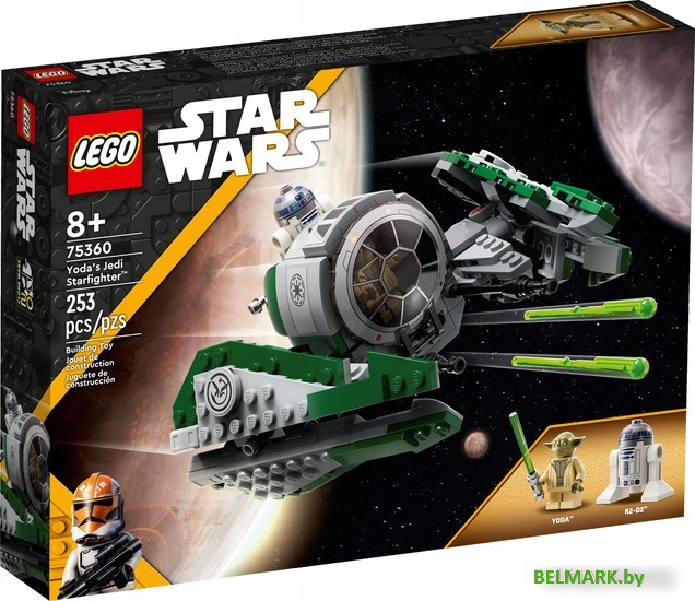 Конструктор LEGO Star Wars 75360 Джедайский истребитель Йоды - фото
