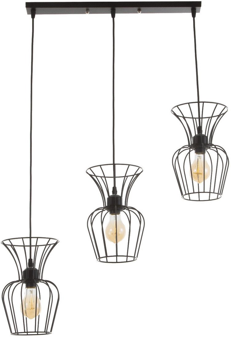 Подвесная люстра BayerLux Фрейя 9626330 (черный) - фото