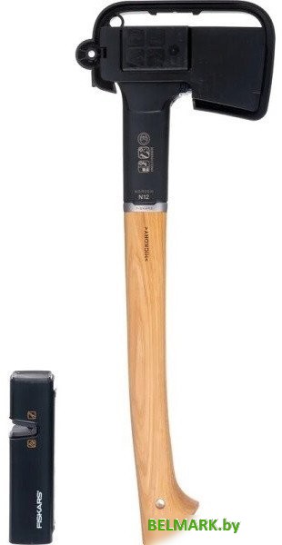 Топор-колун Fiskars Norden N12 + точилка 1052277 - фото