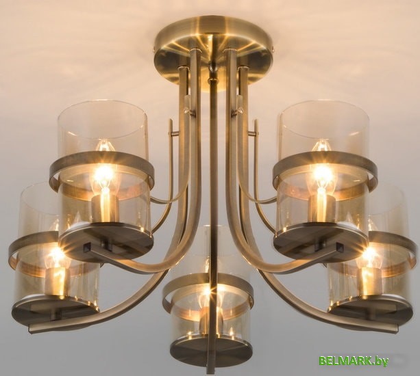 Припотолочная люстра Евросвет 60085/5 (Antique Bronze) - фото2