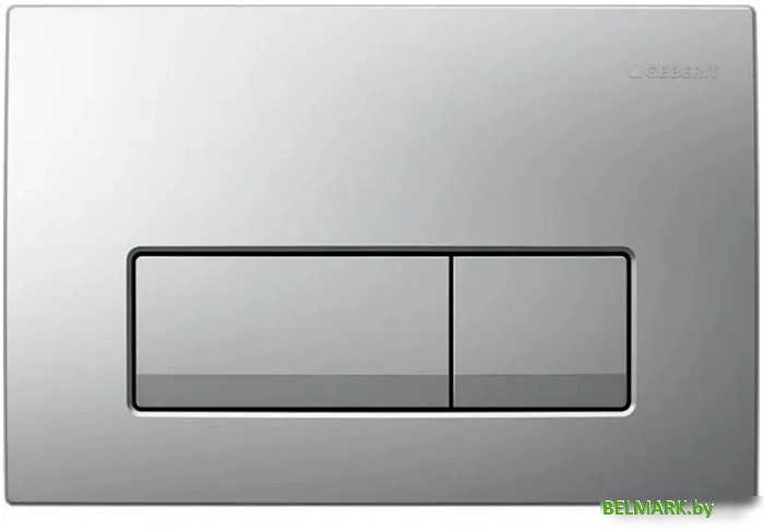 Панель смыва Geberit Delta 50 115.119.46.1 (хром матовый) - фото