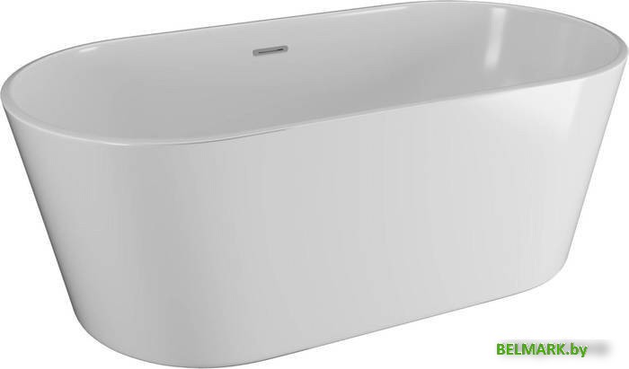 Ванна Polimat Uzo 160x80 (отдельностощая, белый) - фото