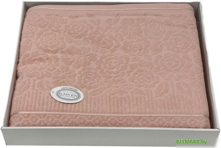 Плед Karven Rose Евро P 959 v13 (пудра) - фото