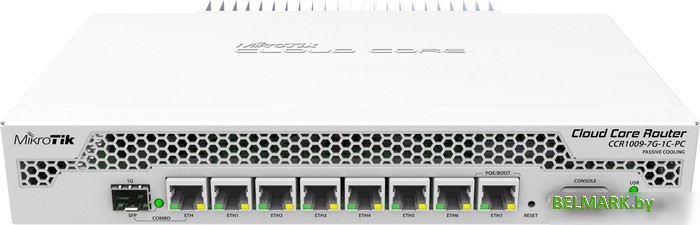 Маршрутизатор Mikrotik Cloud Core [CCR1009-7G-1C-PC] - фото