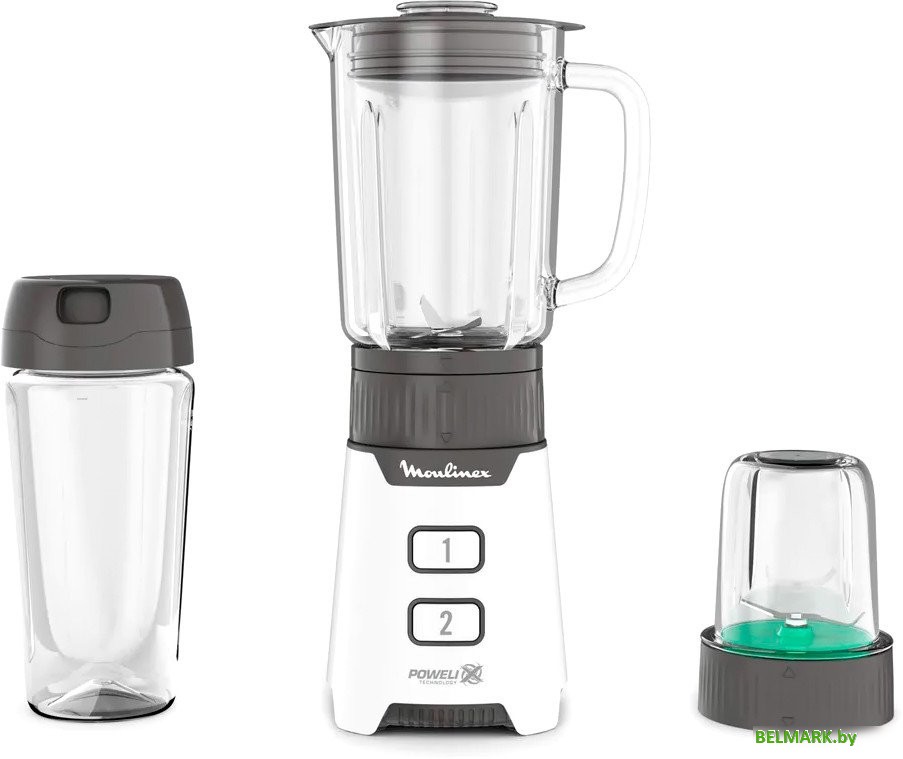Стационарный блендер Moulinex LM16L110 (белый) - фото
