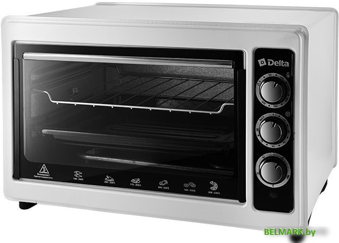 Мини-печь Delta D-0123 (белый) - фото