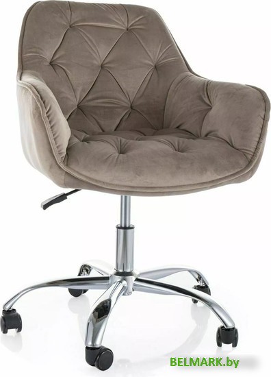 Кресло Signal Q-190 Velvet Bluvel 40 (темно-бежевый) - фото