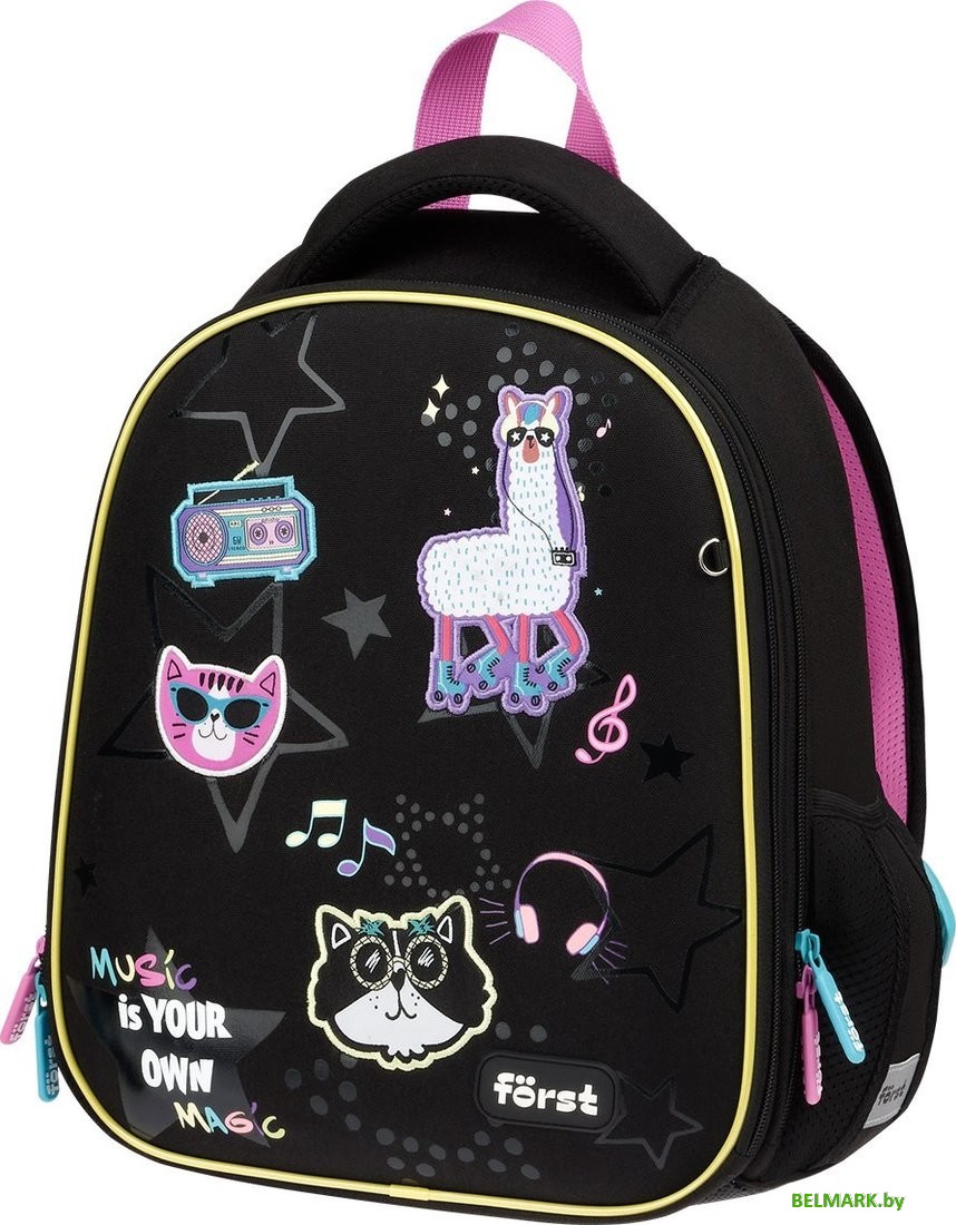 Школьный рюкзак Forst F-Top. Disco Lama FT-RY-012509 - фото