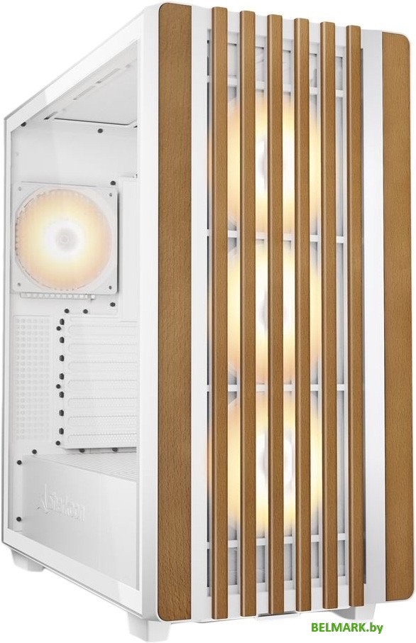 Корпус Sharkoon Rebel C70G RGB (белый) - фото