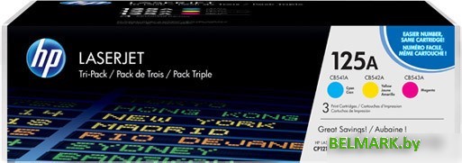 Картридж HP 125A 3-pack (CF373AM) - фото