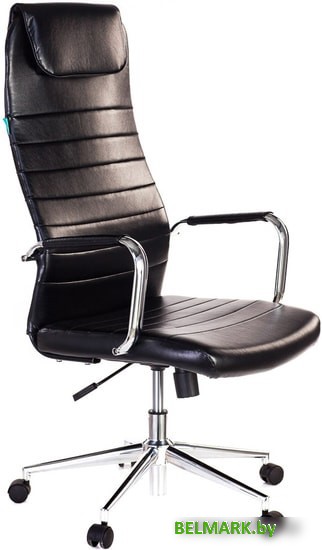 Кресло Бюрократ KB-9N/ECO/BLACK (черный) - фото