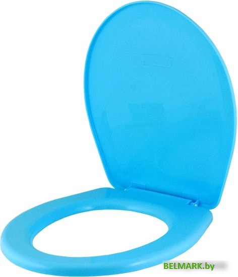Сиденье для унитаза Орио К-02 (голубой) - фото
