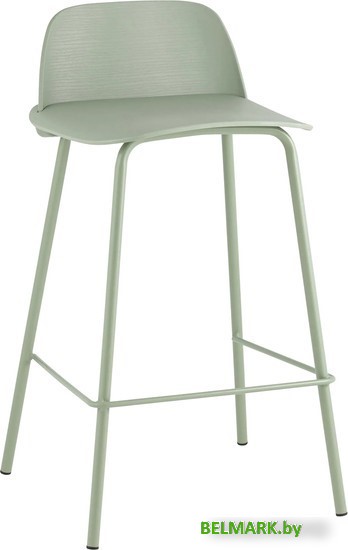 Стул Stool Group Mist полубарный (серо-зеленый) - фото