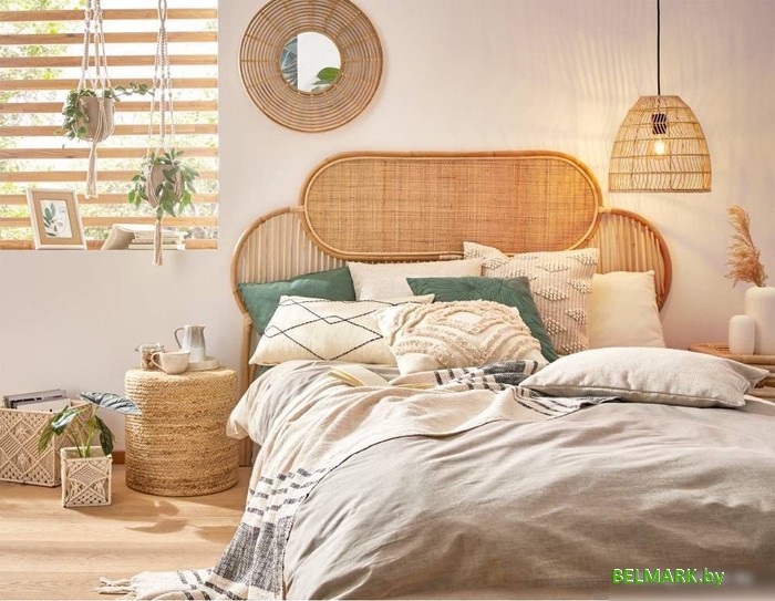 Зеркало Eglo Mitsuke 425029 (дерево/зеркало, натуральный) - фото2