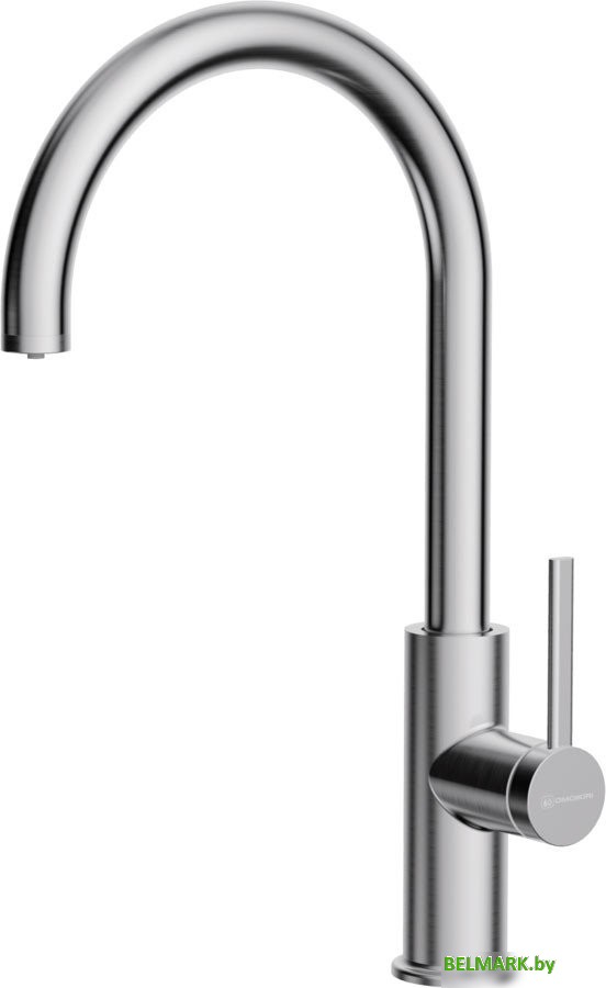 Смеситель Omoikiri Okawa 2 Plus-BN (нержавеющая сталь) - фото