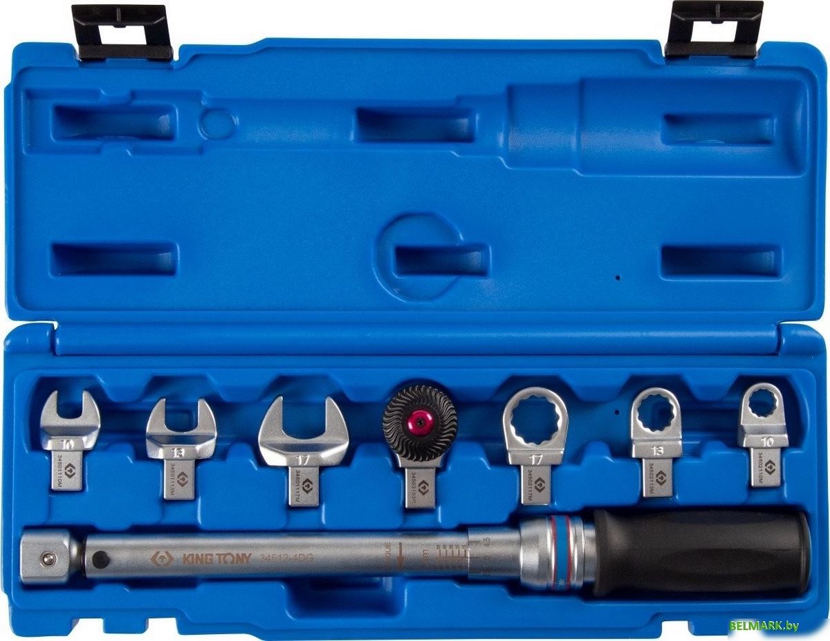 Динамометрический ключ с набором King Tony Fit 345104D08MR - фото
