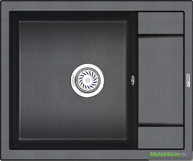 Кухонная мойка Granula GR-6002 (шварц) - фото