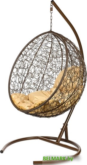 Подвесное кресло BiGarden Kokos (коричневый/бежевый) - фото