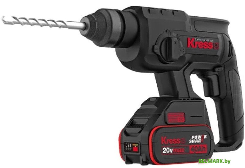Перфоратор Kress KU390.4 (с 2-мя АКБ, кейс) - фото