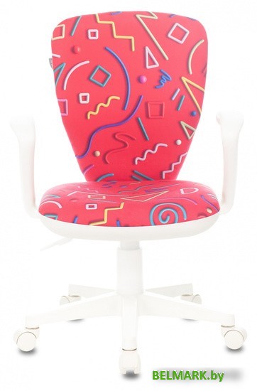 Компьютерное кресло Бюрократ KD-W10AXSN/STICK-PK (розовый) - фото2