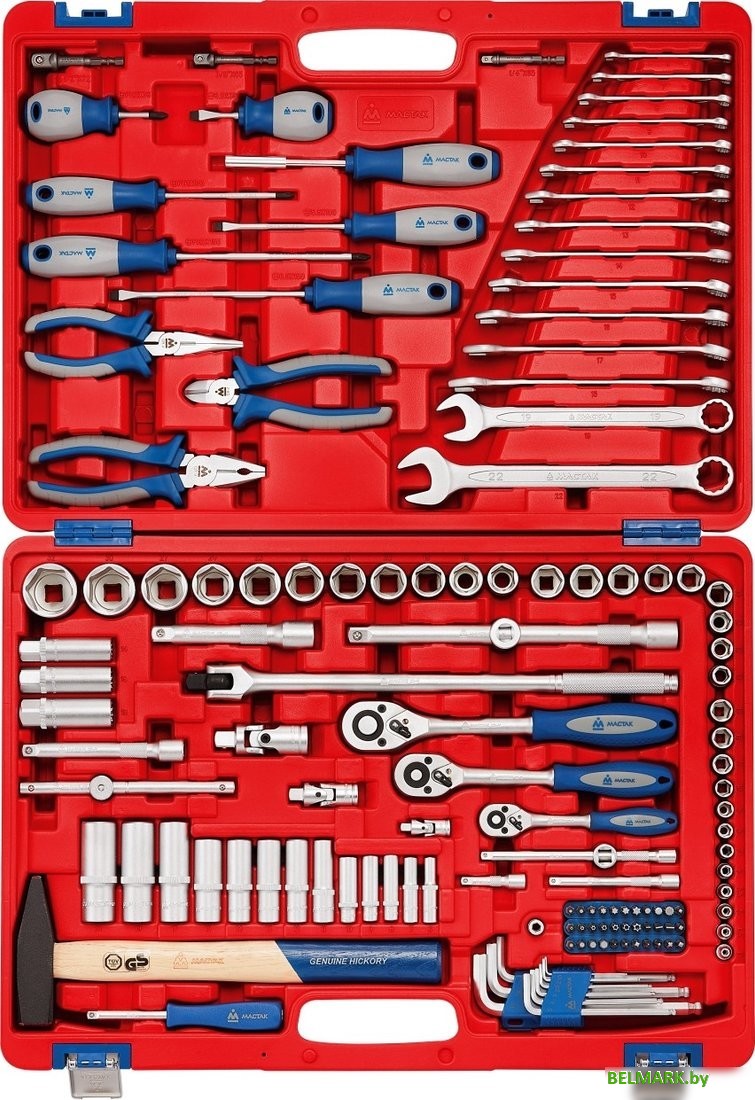 Универсальный набор инструментов Мастак 01-137C (137 предметов) - фото