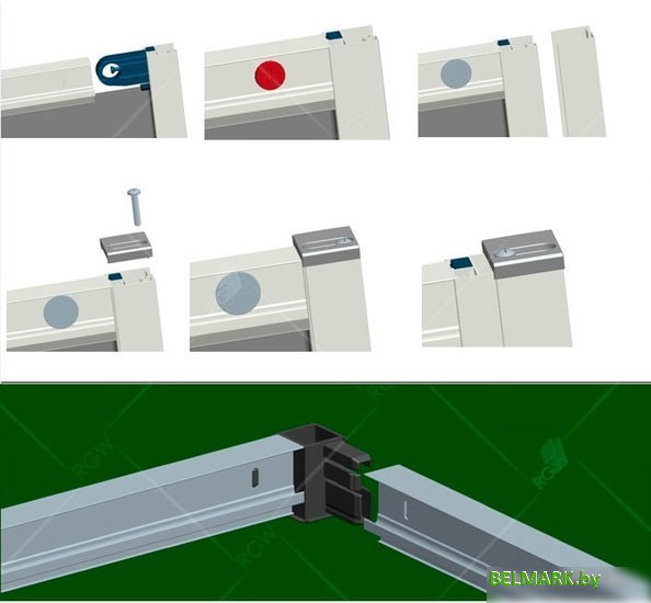 Душевая дверь RGW CL-14B 100 - фото2
