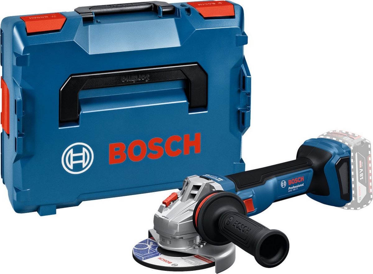 Угловая шлифмашина Bosch GWS 18V-11 Professional 06019N4101 (без АКБ, кейс) - фото
