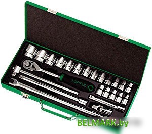 Набор торцевых головок Toptul GCAD2403 24 предмета - фото