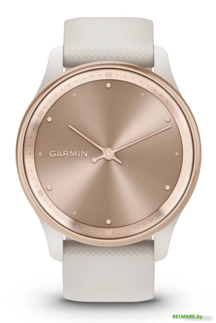 Гибридные умные часы Garmin Vivomove Trend (слоновая кость) - фото2