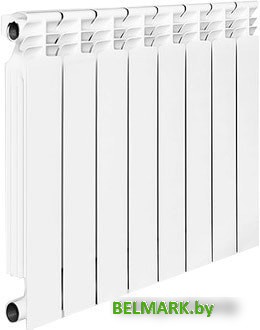 Биметаллический радиатор Oasis 500/100 (биметалл, 4 секции) - фото