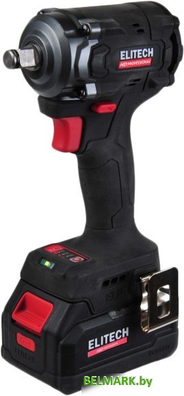 Гайковерт ELITECH HD Professional CW 2004SL E2201.056.02 (с 2-мя АКБ 4 Ач, кейс) - фото