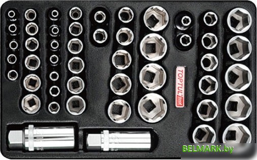 Набор торцевых головок Toptul GZA-5001 (50 предметов) - фото