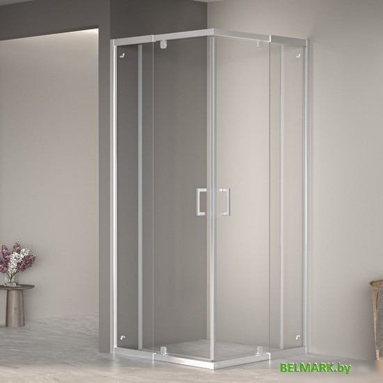 Душевой уголок RGW PA-038 350803899-11 90x90 (хром/прозрачное стекло) - фото