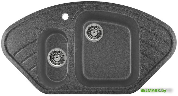Кухонная мойка Gerhans E02 (графит) - фото