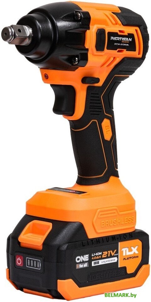 Гайковерт Partisan PCW-2135BL (с 2-мя АКБ, кейс) - фото2