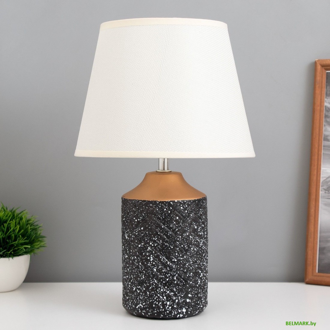 Торшер Risalux Киао 10471005 (черный/золото) - фото