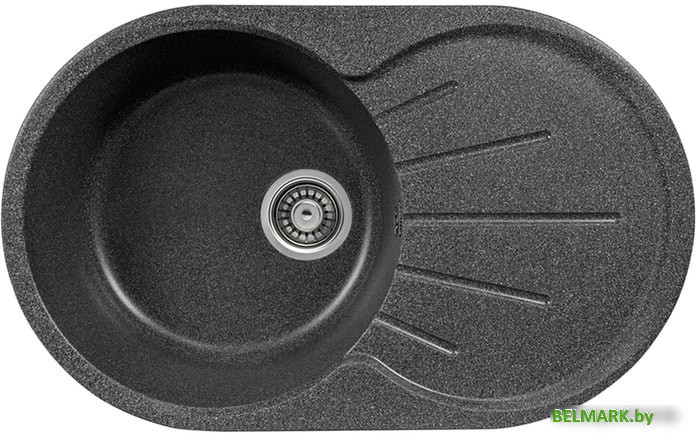 Кухонная мойка Gerhans A02 (графит) - фото