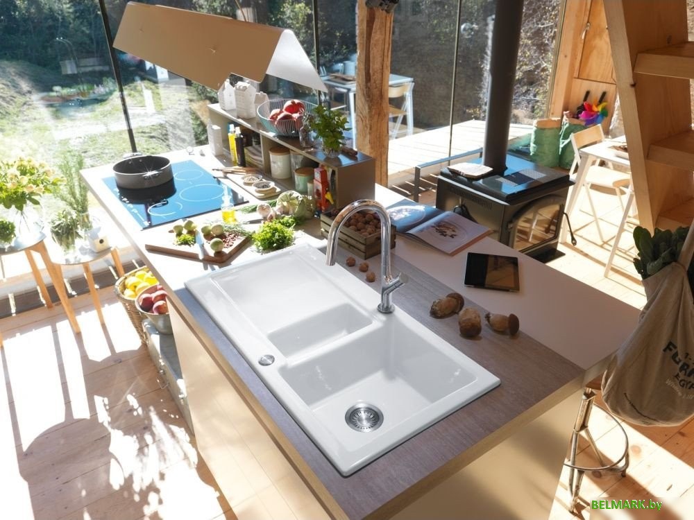 Кухонная мойка Franke Maris MRK 651-100 124.0379.966 (снежно-белый) - фото2