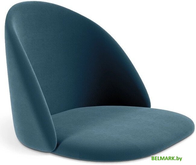 Стул Sheffilton SHT-ST35/S128 (тихий океан/хром/белый муар) - фото2