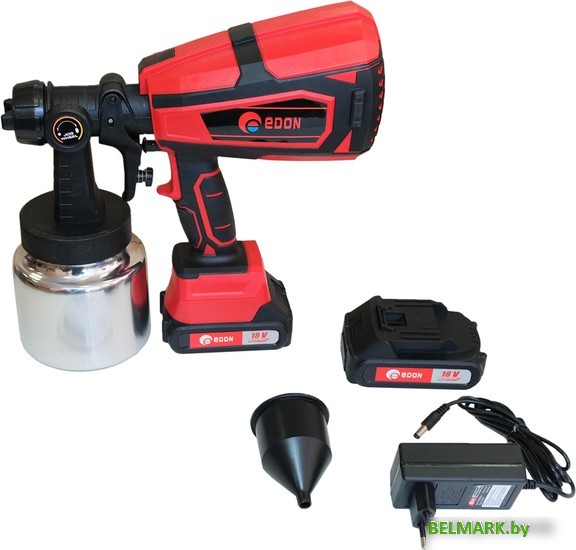 Краскораспылитель Edon ASG-18 1001150108 (с 2-мя АКБ) - фото