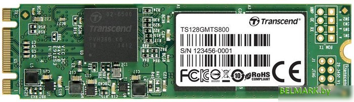 SSD Transcend MTS800 128GB TS128GMTS800S - фото